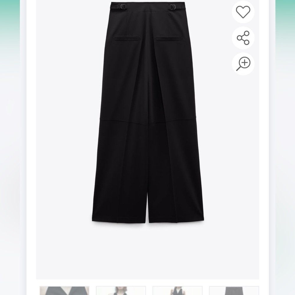 Zara wool blend pleated pants - Picture 11 of 11